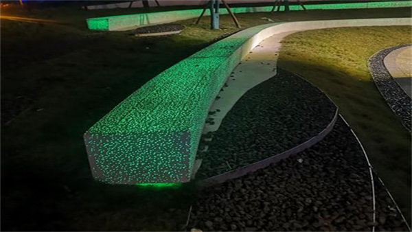 北京公園景區(qū)透光藝科石項目